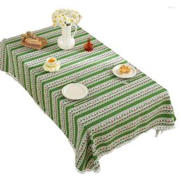 Table Cloth Japanese Small Fresh Coffee Simple Nordic Style Printed Desk