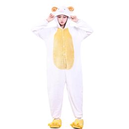 Lovely Sheep Kigurumi Pyjamas Anime Onesies For Adults One-Piece Pyjamas Women Men Halloween Costume Full Overalls Bodysuits