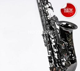 High Quality Yanazawa A901 E flat Alto saxophone Black Nickel Gold musical instruments Super played professional grade8851242