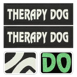 Dog Collars Decor Service Sticker Wear-resistant Patch Patches Supply Vest Pet Removable Tag