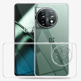 For OnePlus 11 Case Clear Silicone Soft TPU Phone Case Cover For OnePlus 11 Funda For One Plus 11 1+11 Transparent Coque Shell