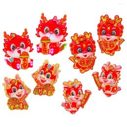 Wallpapers Of Dragon Door Stickers Chinese Zodiac Wall Year Decoration R