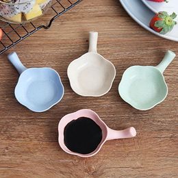 Flatware Sets Mini Creative Sauce Dishes Lovely Soy Vinegar Dipping Plate Snack Dish Household Tableware Utensil