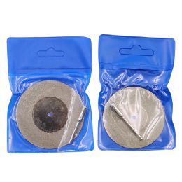 Mini Abrasive Diamond Cutting Disc Set For Dremel Rotary Cutter Saw Blade Grinding Wheels Disc With Mandrel Power Tools Kit