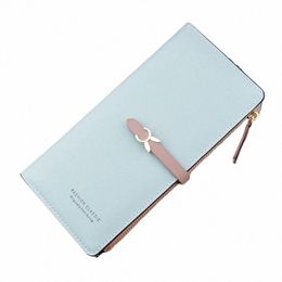 luxury Lg Wallet Purses for Women New Trend Slim Wallets Female Clutch Bag Ladies Credit Card Holder E7hF#