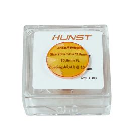 Hunst China CO2 ZnSe Focus Lens Dia.12 18 19.05 20mm FL38.1 50.8 63.5mm for Laser Engraving Cutting Machine Spare Parts