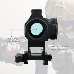 Vector Optics Maverick 1x22 GenII Red Dot Sight Compact with 3MOA Dot Size&11 Levels Dot Intensity For AR 15 AK .223 .308
