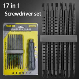 Triangle Screwdriver 17 In 1 Special Shaped Magnetic Screw CRV Torx Key Set Telescopic Alloy Steel For Xiaomi Repair Household