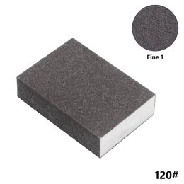 Sponge Sanding Block Sandpaper 60 80 120 210 Grit Grinding Pads For Wood Furniture Metal Derusting Polishing