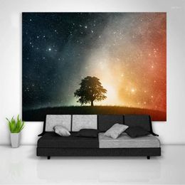 Tapestries Home Decor Decorative Wall Tapestry Art Galaxy Decoration Wallpaper Headboards Hanging Bedroom Aesthetic Custom Room