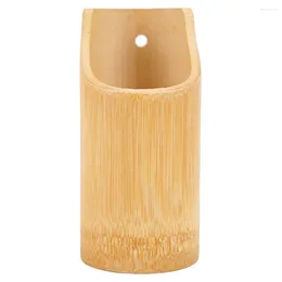 Kitchen Storage Bamboo Utensil Holder Chopstick Tube Household Basket Cage Box Drain Spoon Rack