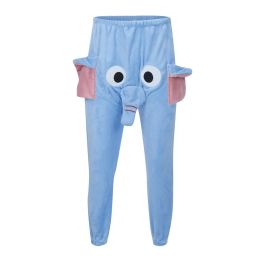 Men's Elephant Boxer Pajama Pants Flannel Funny Novelty Shorts Humorous Pants Underwear Gift Animal Pants Male Soft Trousers