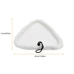 Steam Mop Covers Triangle Washable H20 Steam Mop Pads Replacement For X5 Mop Home Clean Steam Mop Microfiber Cloths.