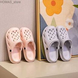 home shoes Clogs Women Sandals Summer Casual EVA Lightweight Outdoor Womens Shoes Anti Slip Thick Sole Beach Slides Couple Garden Shoes Y240401