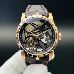 2024 BBR Factory custom 45mmX13.5mm Seagull custom RD505SQ manual winding movement titanium case power 60 hours black DLC coated titanium alloy imported