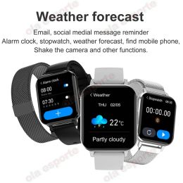 New Smartwatch Men Women Bluetooth Call Always Show Time Heart Rate GPS Tracker Smartwatch For IOS Android PK Hello Watch 3 Plus