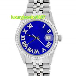 Pass Diamond Tester Custom Fashion D Colour VVS Iced Out Watch Moissanite Diamond Custom Bust Down Luxury Brand Watch