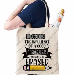 super Teacher Tote Bag, Casual Canvas Shop Bag Travel Storage Bag Handbag, Teacher Gift Canvas Bag Foldable Shop f67E#