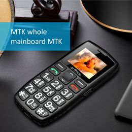 Bar Senior Mobile Phone Artfone C1+ With Free Charging Dock C1 Big Rubber Keypad For Elderly Dual Sim One Key SOS FM 1400mAh