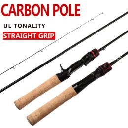 Rods Fishing Rod Carbon Fibre 1.5m 1.68m 1.8m Spinning Baitcasting Pole Superlight UL Power Lure Weight 310g For Carp Fishing Pole