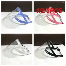 Cycling Caps 1/2/3PCS Extended PC PET Transparent Full Face Protective Mask Space Plastic Shield VUE Dust-Proof