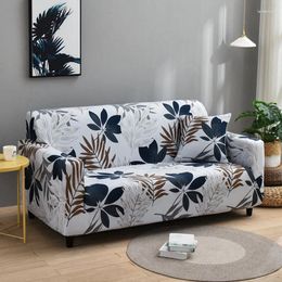 Chair Covers -Floral Printing Sofa Cover For Living Room Slipcovers Polyester Elastic Couch Protector