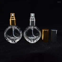 Storage Bottles Reusable 10ml Clear Refillable Travel Perfume Atomizer Glass Pump Spray Bottle