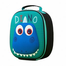 children Carto Lunch Bag Portable Insulated Thermal Lunch Box Picnic Supplies Bags Milk Bottle Girls Boys Preservati Handbag B4TD#