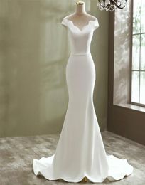 Elegant Off Shoulder Wedding Mermaid Dress Wedding Dresses for Bride8602694