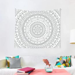Tapestries Mandala Gray Tapestry For Bedroom Decor Room Home Accessories Tapete The Wall