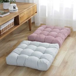 Cushion/Decorative Pillow Inyahome floor seat cushion square Windows chair cushion meditation thick adult tatami bench Y240401
