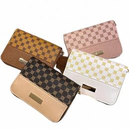 classic Pompom Decor Wallet Women's Zip Around Faux Leather Wallet With Card Slots Multi-layer Large Capacity Wallet Vard Holder l7mA#