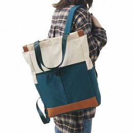 canvas Bags Women Tote Bag Backpack Quality Shoulder Bags Female Handbag Backbags for Women Student Travel Bag e7h2#