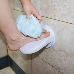 Bath Accessory Set Bathroom Shower Foot Rest Shaving Leg Step Aid Grip Holder Pedal Suction Cup Non Slip Wash Feet