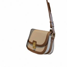 toptrends Saddle Small Crossbody Bags For Women 2023 Trend Fi Designer Lock Female Shoulder Bag Ladies PU Leather Handbags y5QK#