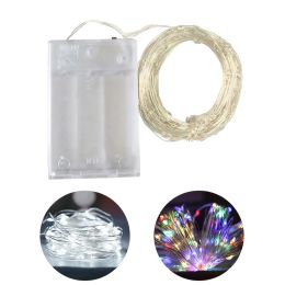 Battery Led String Light Copper Wire Garland Light Fairy Lights For Christmas Wedding Party Decoration