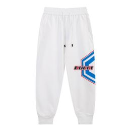 Men's and women's sweatpants overalls sweat Harlan foldable stretch pants jogging elastic pants designer#004