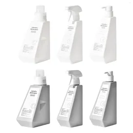 Liquid Soap Dispenser 3 Pieces Pump Bottles Countertop Decor Travel Use For Shampoo Hand Lotions