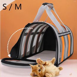 Cat Carriers Large Pet Carrier Bag Folding Dog Breathable Nest Indoor