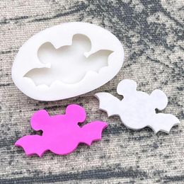 Baking Moulds Bat Halloween Silicone Sugarcraft Chocolate Cupcake Mold Resin Tools Fondant Cake Decorating