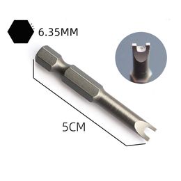 Hot 5Pcs High Quality Special-shaped Screwdriver Set 50mm U-shaped Y-Type Triangle Inner Cross Three Points Screwdriver Bit Tool