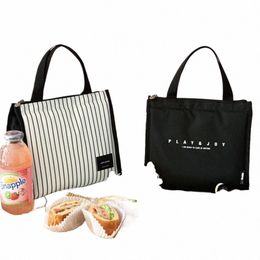 simplicity Lunch Bag Office Worker Bring Meals Thermal Pouch Child Picnic Beverage Snack Fruit Keep Fresh Handbags Lchera k79R#