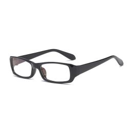 SHONEMES Rectangular Myopia Glasses Classic Nearsighted Eyewear Myopic Eyeglasses Diopters -1 2.5 3 4.5 5 6 for Men Women