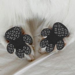 Dog Apparel 4 Pcs Water Proof Protection Pad Nail Sticker Silica Gel Anti-Slip Pads