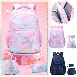 School Bags Backpack For Kids Preschool Kindergarten Bookbag Set With Lunch Box And Pencil Case Schoolbag Waterproof Book