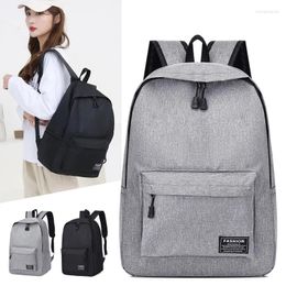 Backpack Simple Large-capacity Teenage Female College Student School Bag Fashionable Men's Business Computer Travel Rucksack