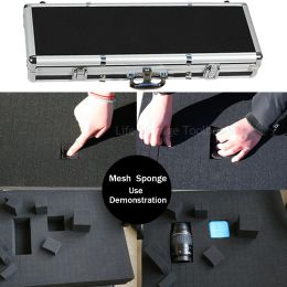 Large Hard Case Hunting Waterproof Safety Tool Box Extra Long Suitcase Safety Instrument Case Aluminium ToolBox Portable Tool box