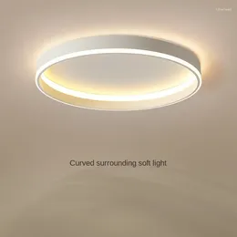 Ceiling Lights Nordic Round Led Lamp In&Out-Side For Bedroom Loft Balcony Track Light Home Decor Luster Indoor Lighting Fixture