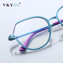 VICKY New Arrival Anti Blue Light Reading Glasses Women Blue Light Blocking Frame Computer Optical Eyeglasses Eye protection