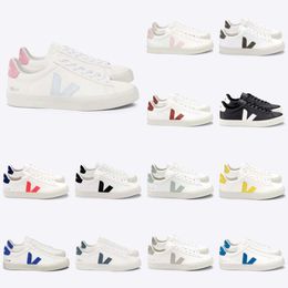 TOP Vejasneakers Women White Vejaon French Brazil Earth Green Low-carbon Life V Organic Cotton Flats Platform Sneakers Women Classic Designer Shoes